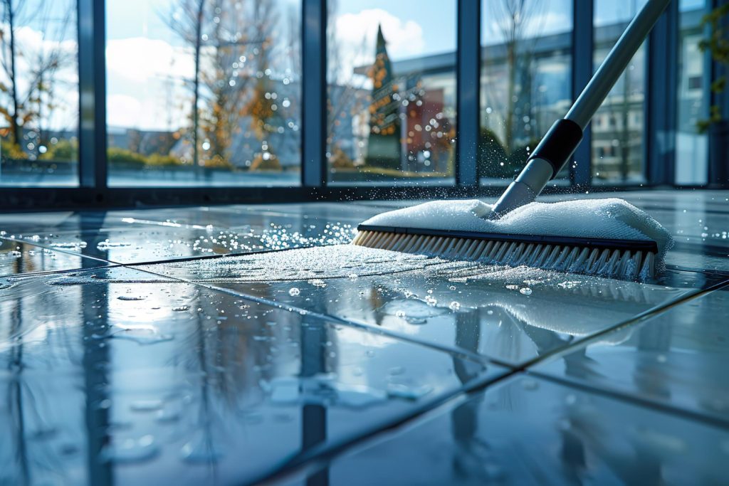 Ablauf-Grundreinigung